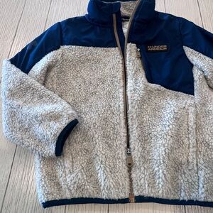 Under Armour Navy and Cream Fleece Jacket